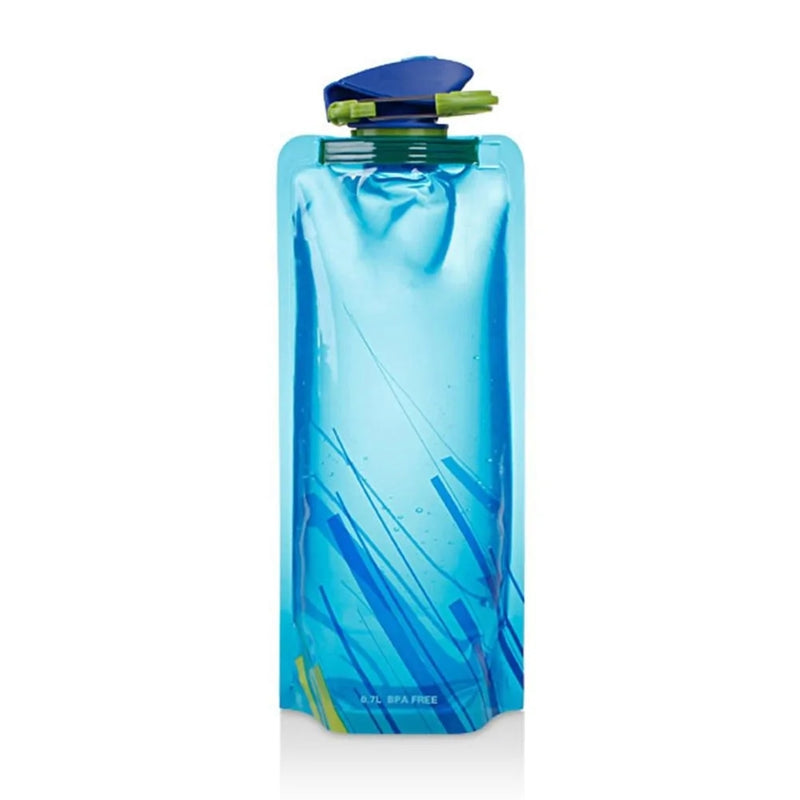 Reusable 700mL Sports Travel Collapsible Water Bottle